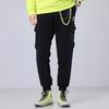Converse Star Chevron EMB Cargo Pants Men's Black Thickened And Fleece Lined 10017878-A01