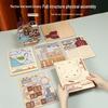 Landmark City Rotating Wooden Music Box DIY Birthday Gift