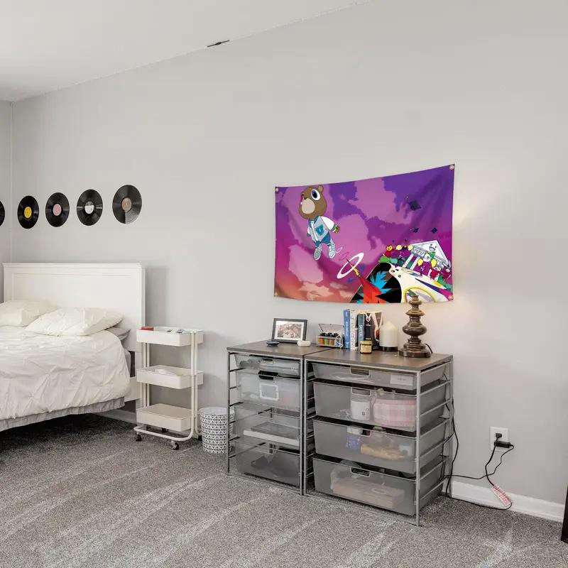 Animal Crossing Dreamy Character Tapestry Polyester Wall Hanging Cute Bedroom Decor Gaming Aesthetic Art for Living Room Dorm