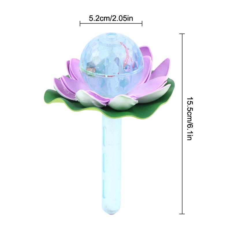 Innovative Lotus Shape Humidifier with Colourful LEDs for Daily Well-being