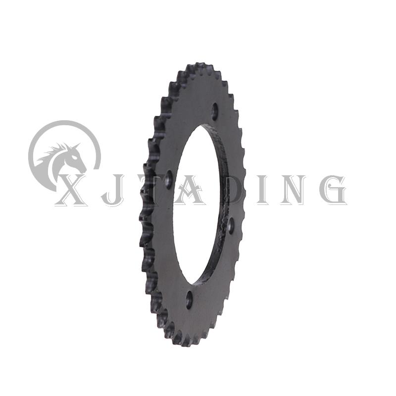 T8F Rear Chain Sprocket Black T8F 36T Tooth 54mm For 43cc 47cc 49cc Minimoto Pocket Bike Gas Petrol Goped Scooter ATV Quad