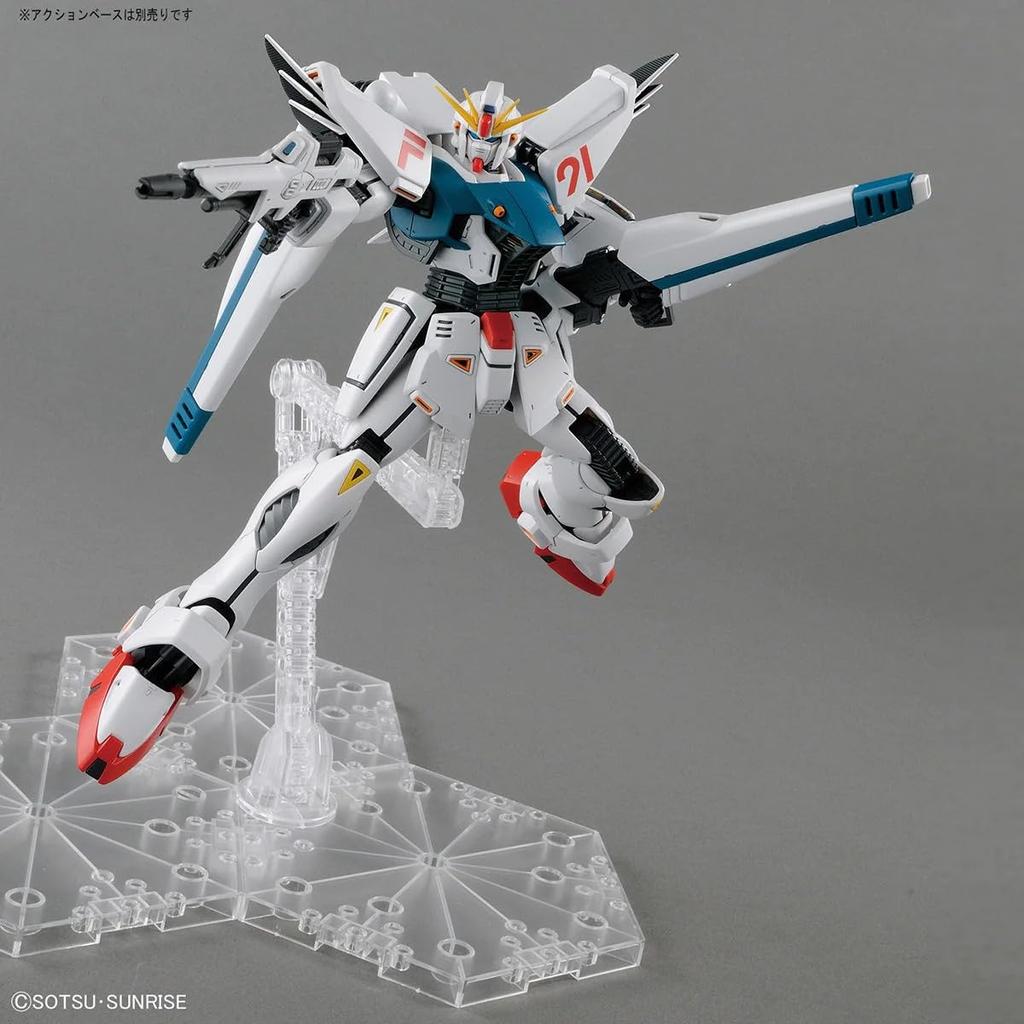 BANDAI SPIRITS MG Mobile Suit Gundam F91 Gundam F91 Scale Plastic Model Ver.2.0 1/100 Pre-Colored