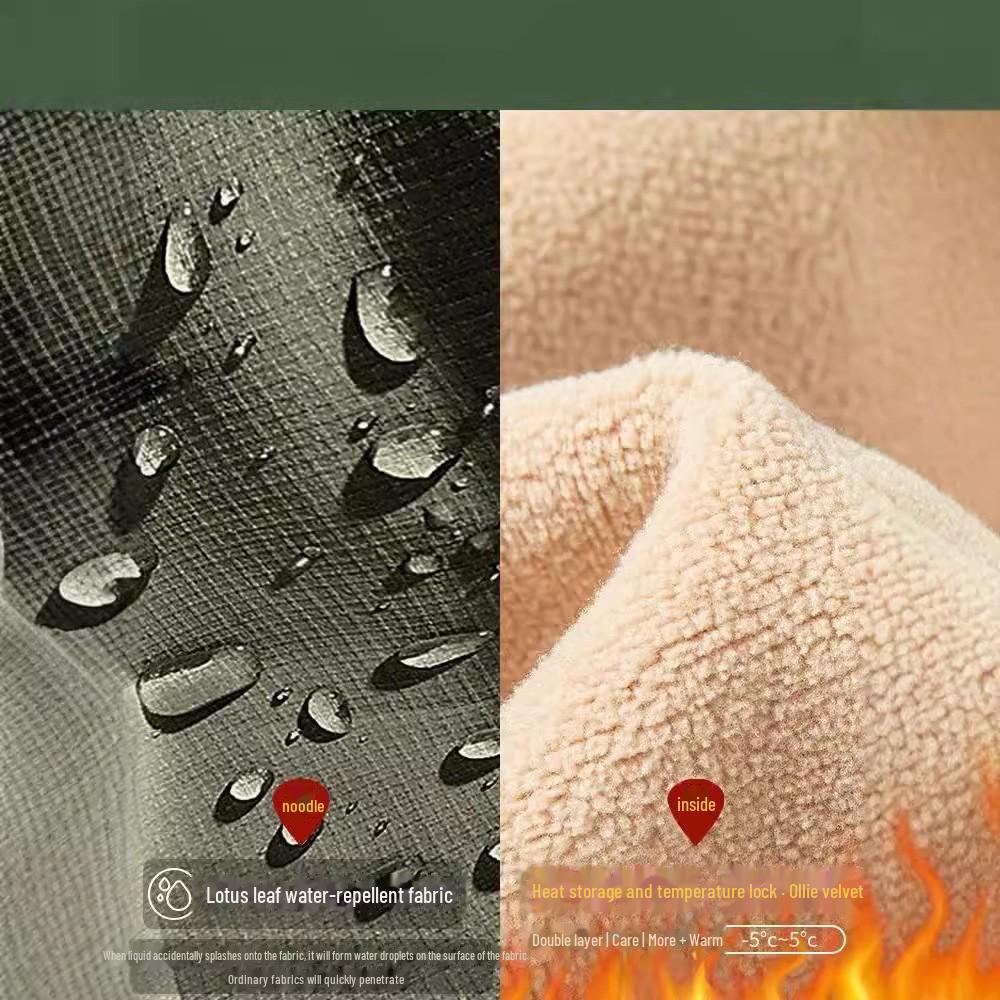 "Wind & Waterproof Outdoor Soft Shell Pants for Men & Women - Autumn/Winter, Fleece-Lined, Perfect for Hiking & Leisure Activities"