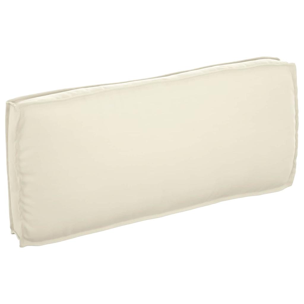 Cushion Cream 120 x 50 x 12 cm Oxford Fabric