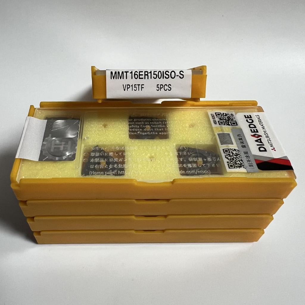 MITSUBISHI / MMT16ER150ISO-S VP15TF / Carbide CNC Blade 10 Pcs