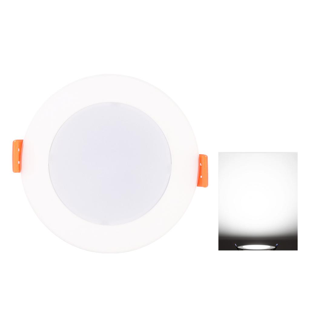 6000K AC90-265V LED Ceiling Light Downlight with Intelligent Radar Sensor for Corridor Balcony
