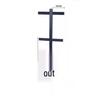 Mobile Barbell Plate and Olympic Bar Storage Rack for Home Fitness