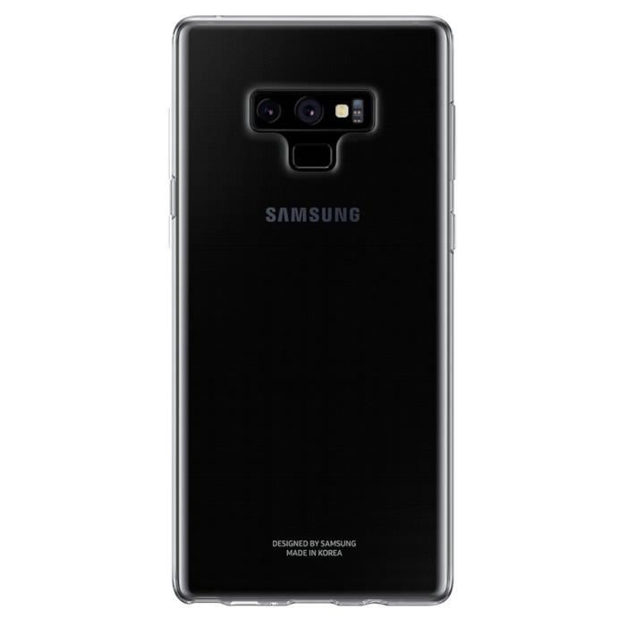 Samsung coque renforcée stand note9 - transparente