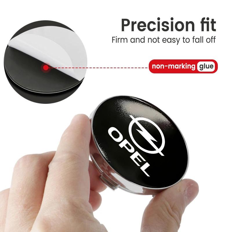Car Logo Wheel Center Hub Cap Badge Emblem Sticker Accessories For Opel Corsa Mokka Astra Cascada Adam Insignia Meriva Vectra