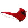 10Pcs Artificial Red Christmas Lucky Birds DIY Xmas Tree Pendant Decoration Gift