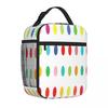 Bestselling Damien Hirst Nylon Texture Insulated Snack Tote Balanced Diet Pack Food Cooler Bag