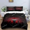 Fashion 3D Exquisite Red Black Spider Anime Digital Printing Bedding Set Duvet Cover Comforter Bed Youth Kids Girl Boys Gift