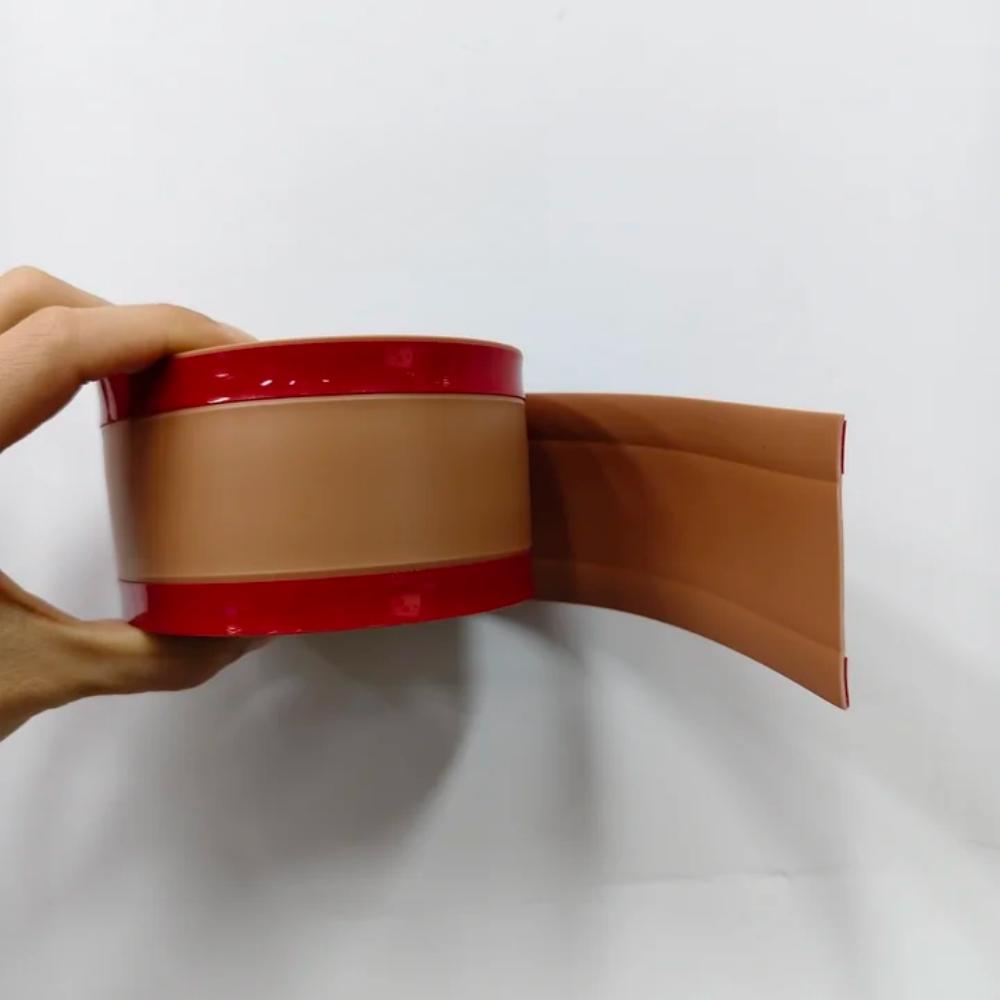 1pc 118.11X2.17in Cable Cover Protector PVC Self-Adhesive Wire Protection Strip Wall And Floor Wire Organizer For Home