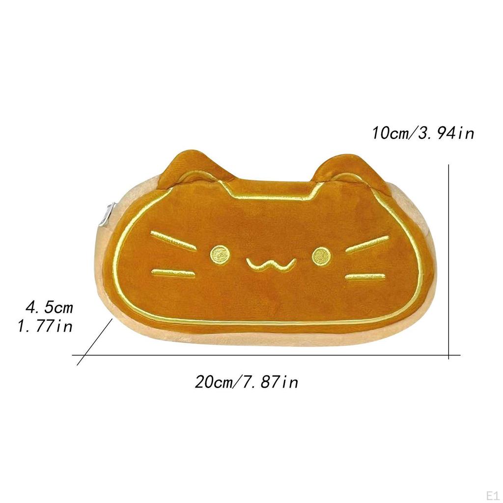 Niedliche Katze Federmäppchen Stifttasche Jungen Mädchen Büro Cartoon Damen Stilvoll Kinder/Erwachsene Teenager Reißverschluss