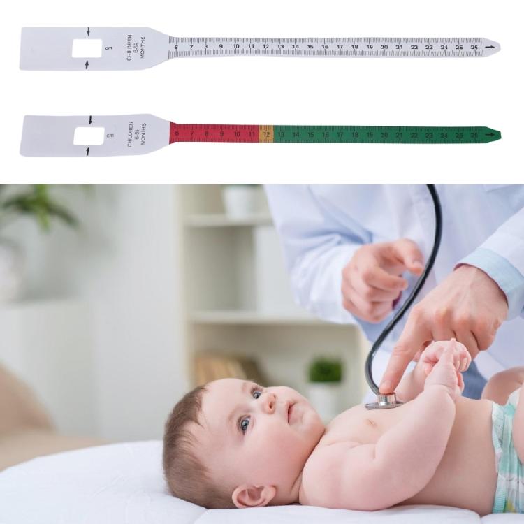 Règle de mesure pour nouveau-nés Mètre ruban pour mesurer la tête 56 cm ( 22inch) pour Bébé Enfant Mètre Ruban Circonférence Crânienne