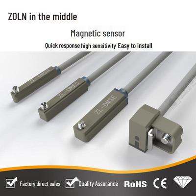 Waterproof Magnetic Sensor Switch for Central Connection: Square J/E/H/G Type Cylinder Accessory