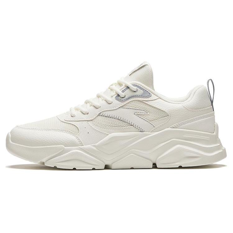 

Anta Slip Resistant Abrasion Resistant Low top Casual Shoes Men s White Gray 912338821-6 44.5