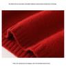 Women's Pure Wool Lapel Knit Vest - Solid Color Sleeveless Autumn/Winter Sweater Shawl