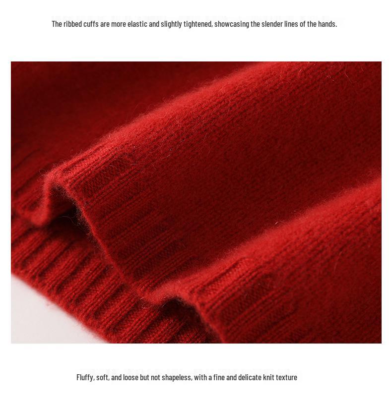 Women's Pure Wool Lapel Knit Vest - Solid Color Sleeveless Autumn/Winter Sweater Shawl