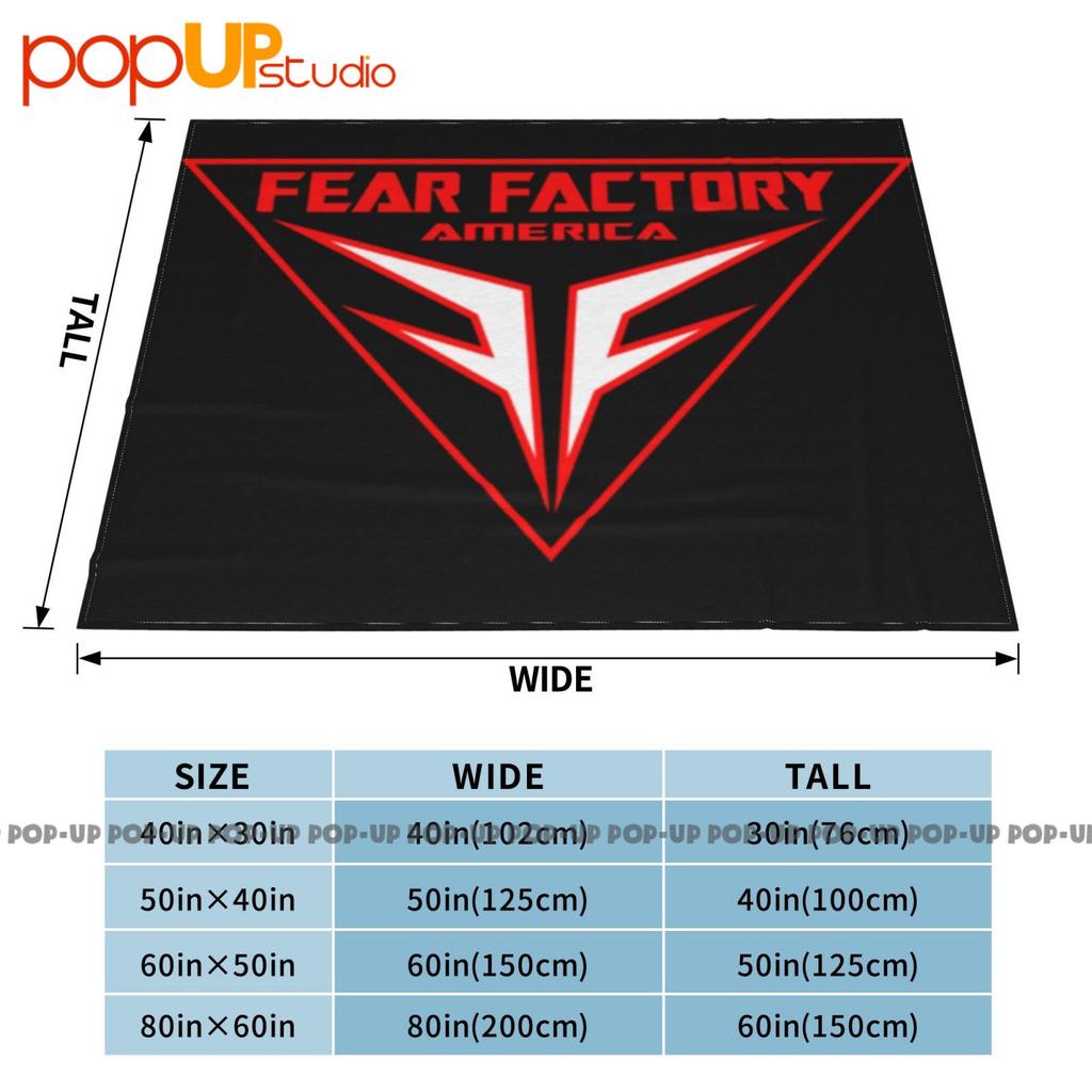Fear Factory - Arch Type Ultra-Soft Blanket Quilt Winter Sofa Cover Bed Covers