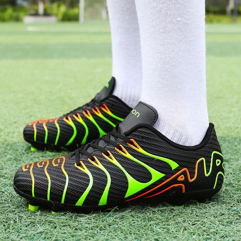 Herre Fotballsko Stor Størrelse Ultralette Fotballsko Gutter Sneakers Sklisikre AG/TF Fotballsko Ankelstøvler Unisex