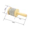 Wooden Handle Cabasa Metal Bead Percussion Instrument Latin Rhythm Shaker Pop Hand Shaker for Music Class Band Kids Adults