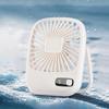 Ultra-Thin Mini Desk Fan Portable Usb Rechargeable Table Fan Small Desktop Electric Fans For Office Home Outdoor Camping Cooling
