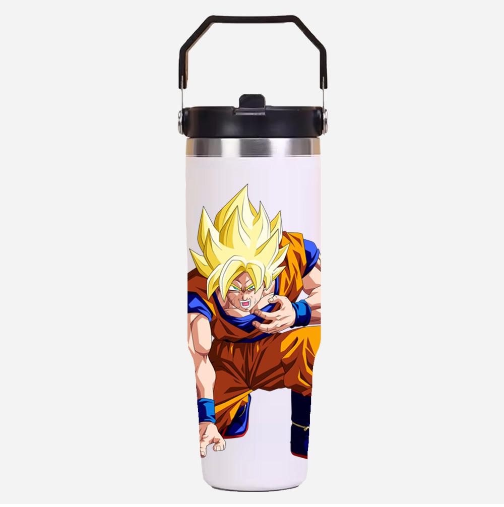 

30Oz Anime Printed Stainless Steel Vacuum Cup Hot Cold 6-12 Hours Retention Eco Friendly Bpa Largeautomotive Holder Flask Gift