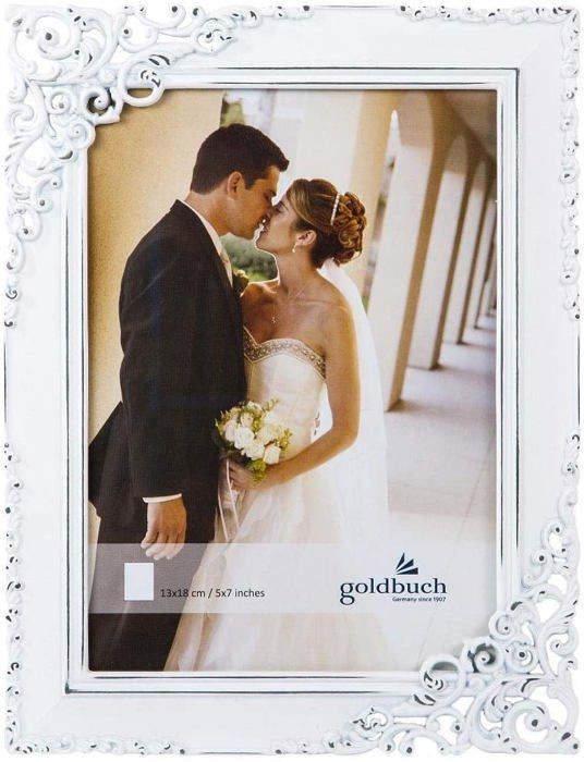 Fotoramme - Goldbuch - Eternity 980043 - Metall - 13x18 cm - Hvit - Rektangulær