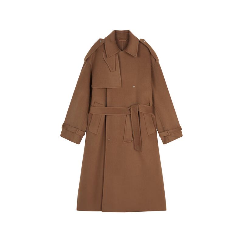 JNBY 24 Winter Lapel Wool Blend Coat