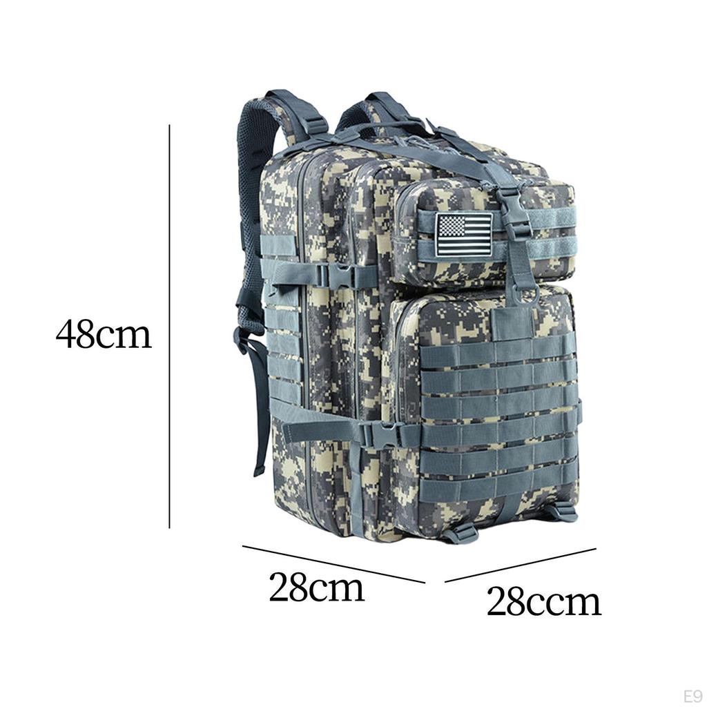 Wanderrucksack 50L Reise für Männer Mehrzweck Großer Outdoor Tagesrucksack Camping Rucksack