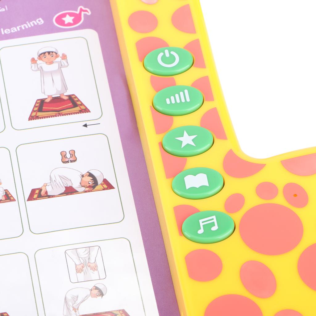 Elektronisk læringsbok for barn arabisk engelsk alfabet tall lydlesemaskin pedagogisk