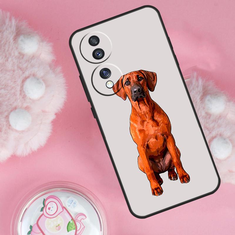 Rhodesian Ridgeback Dog Case For Honor Magic 7 5 6 Lite Pro Honor 200 Pro 50 70 90 X9b X9a X8b X8a X8 X9 X9c Cover