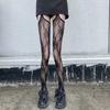 Nowe Damskie Seksowne Rajstopy w Stylu Siatki z Kwiatowym Wzorem Kolorowe Podkolanówki Lingerie Damska Seksowna Ażurowa Siateczkowa Rajstopy