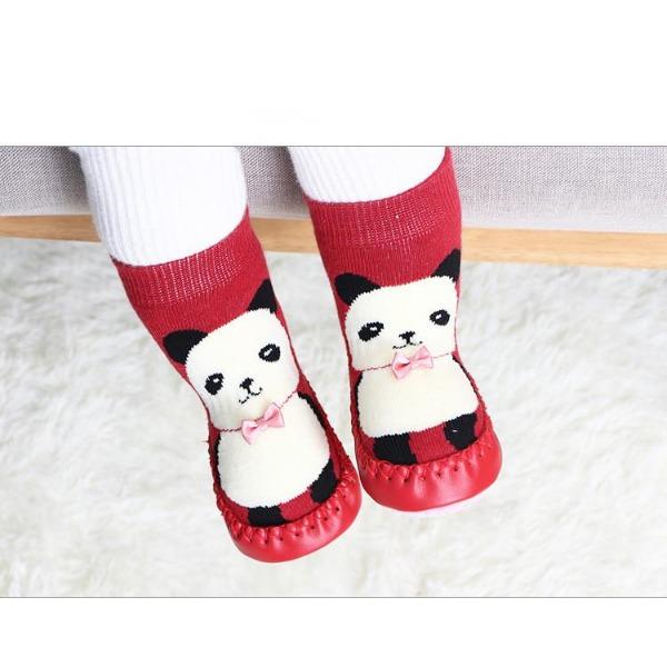 Toddler Indoor Sock Shoes Newborn Baby Socks Winter Thick Terry Cotton Baby Girl Sock with Rubber Soles Infant Animal Funny Sock