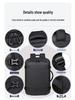 Herren Mode Business Reise Rucksack mit Logo - Multifunktionale Computertasche mit großem Fassungsvermögen