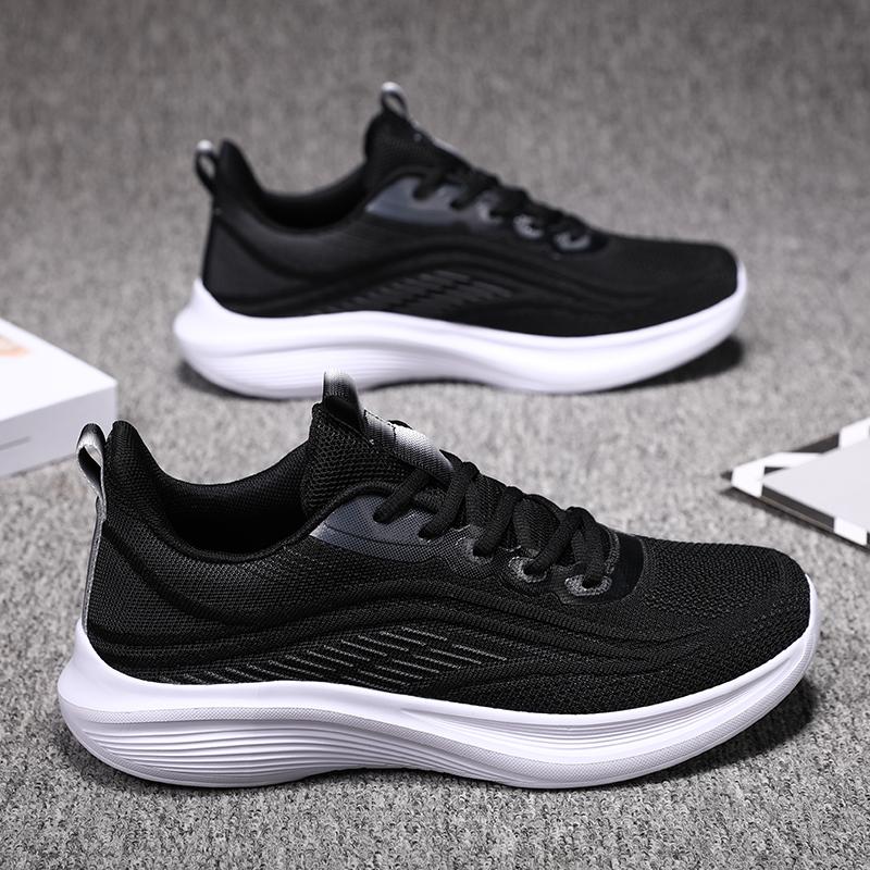 Autumn sports shoes mesh breathable soft-soled running shoes lightweight student casual shoes