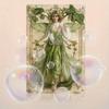 Retro Metal Wall Art Forest Elf 20x30cm Vintage Fantasy Home Decor Picture for Bedroom Living Room