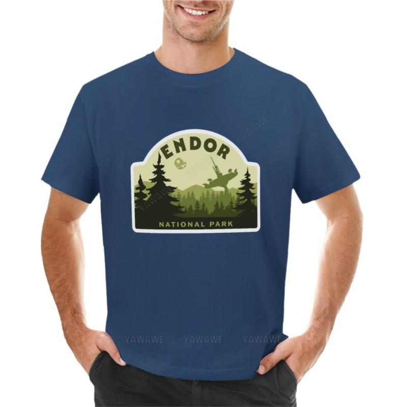 Tshirt Man Summer Tees Endor National Park Classic T-Shirt Sweat Shirt T-shirt for a Boy Sweat Shirts, Men