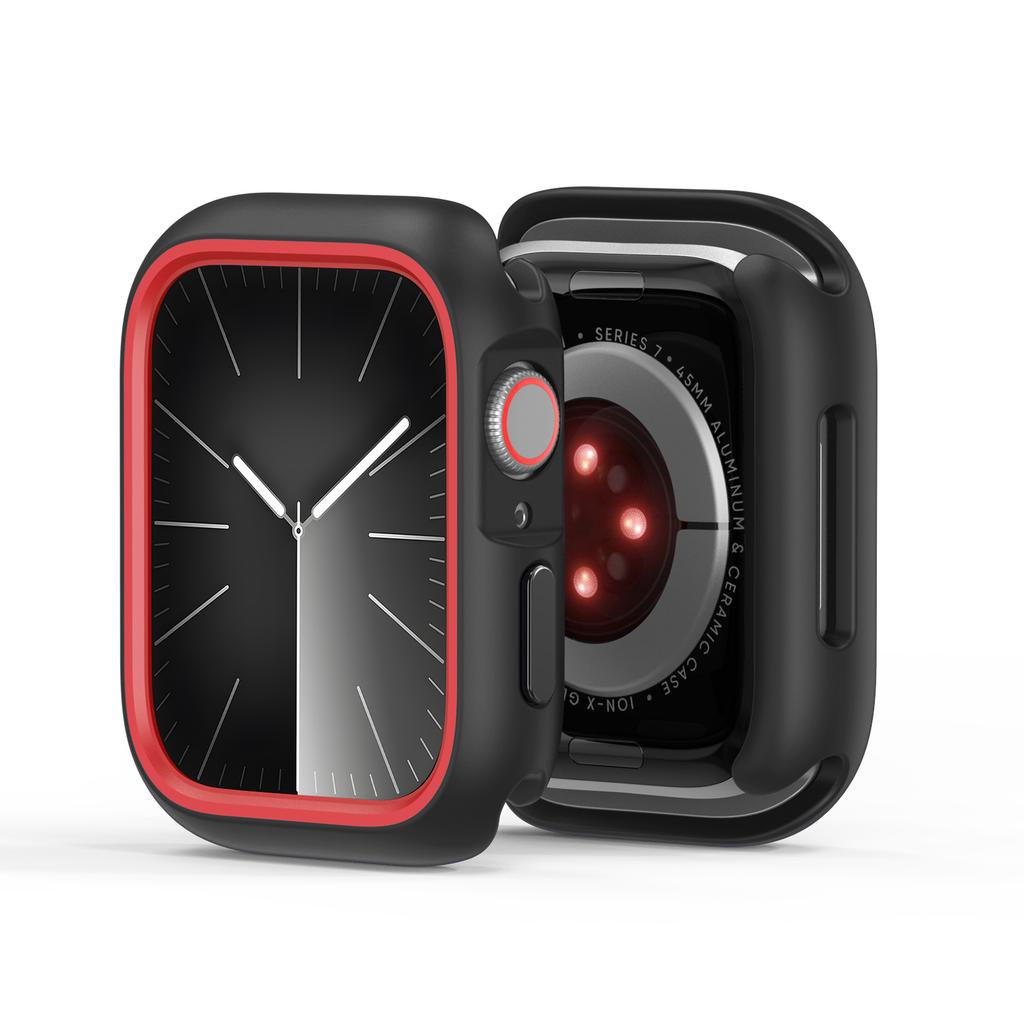 For Apple Watch Series 11/10 46mm Case DUX DUCIS Bamo Series Watch Cover Shockproof Smartwatch Protector