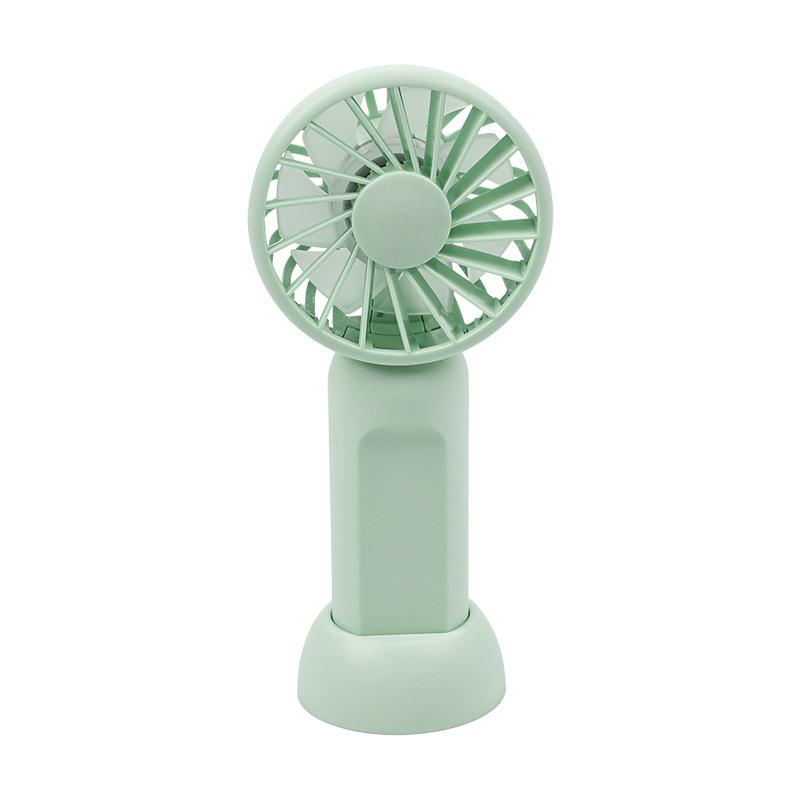 Modern Design Handheld Fan USB Rechargeable Foldable Table Fan with Base for Car RV Outdoor Household Hotel Use Portable Fan