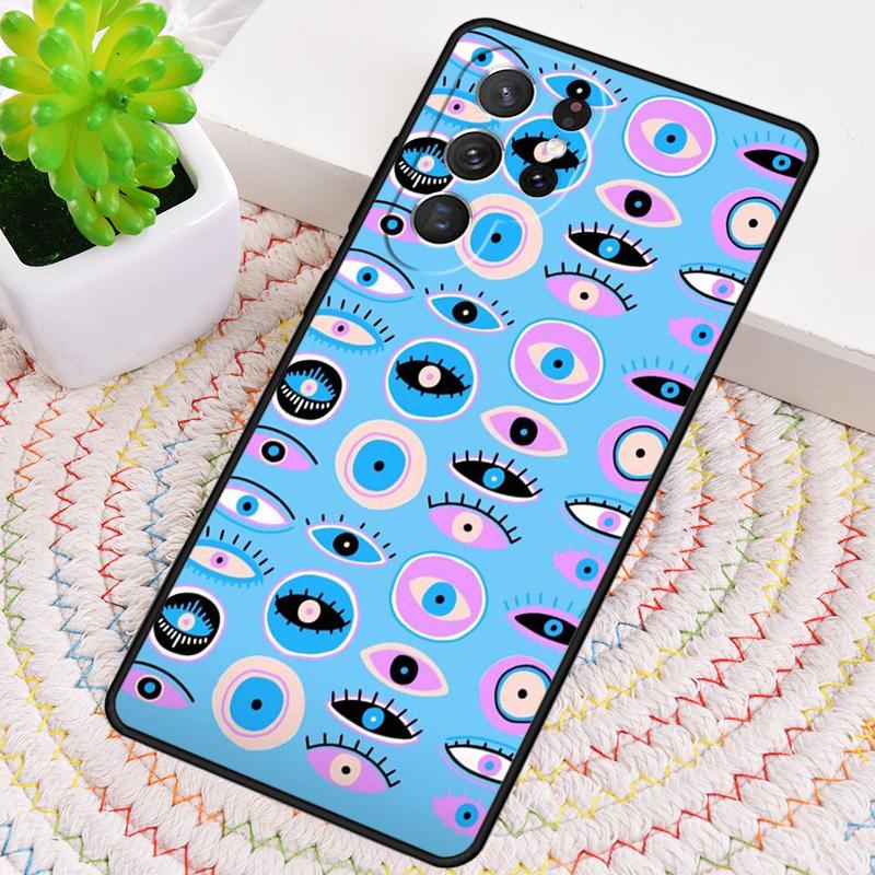 Evil Eye Phone Case for Samsung Galaxy Note 10 Pro S26 Ultra S23 S24 FE S25 S21 S22 PLUS Shockproof Cove