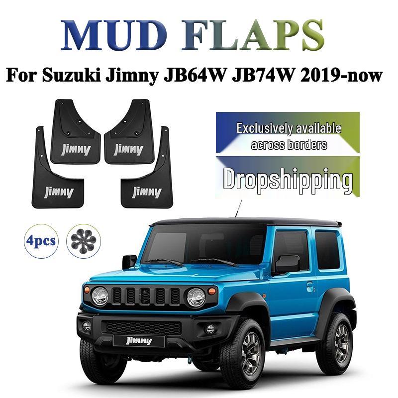 Suzuki Jimny 2019-2025 Soft Rubber Mudguard Car Accessories