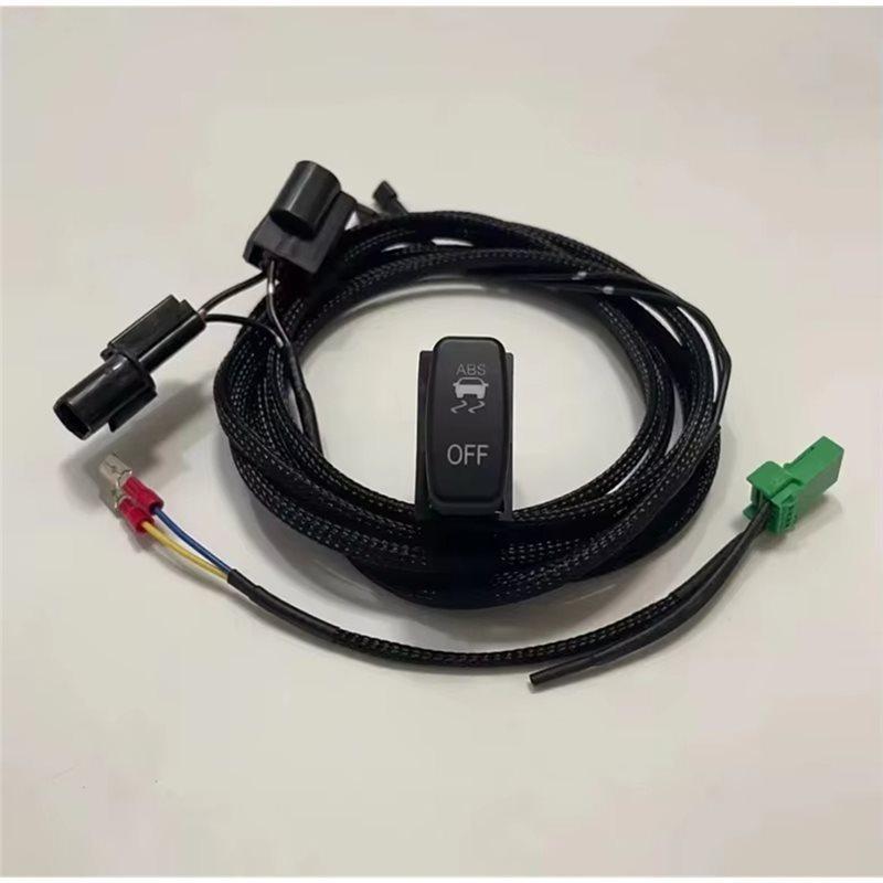 Harness Switch And Button Accessories For Mitsubishi Pajero V73 V97 V93 V87 ABS Switch Anti-Slip Switch 1 Set ABS Button