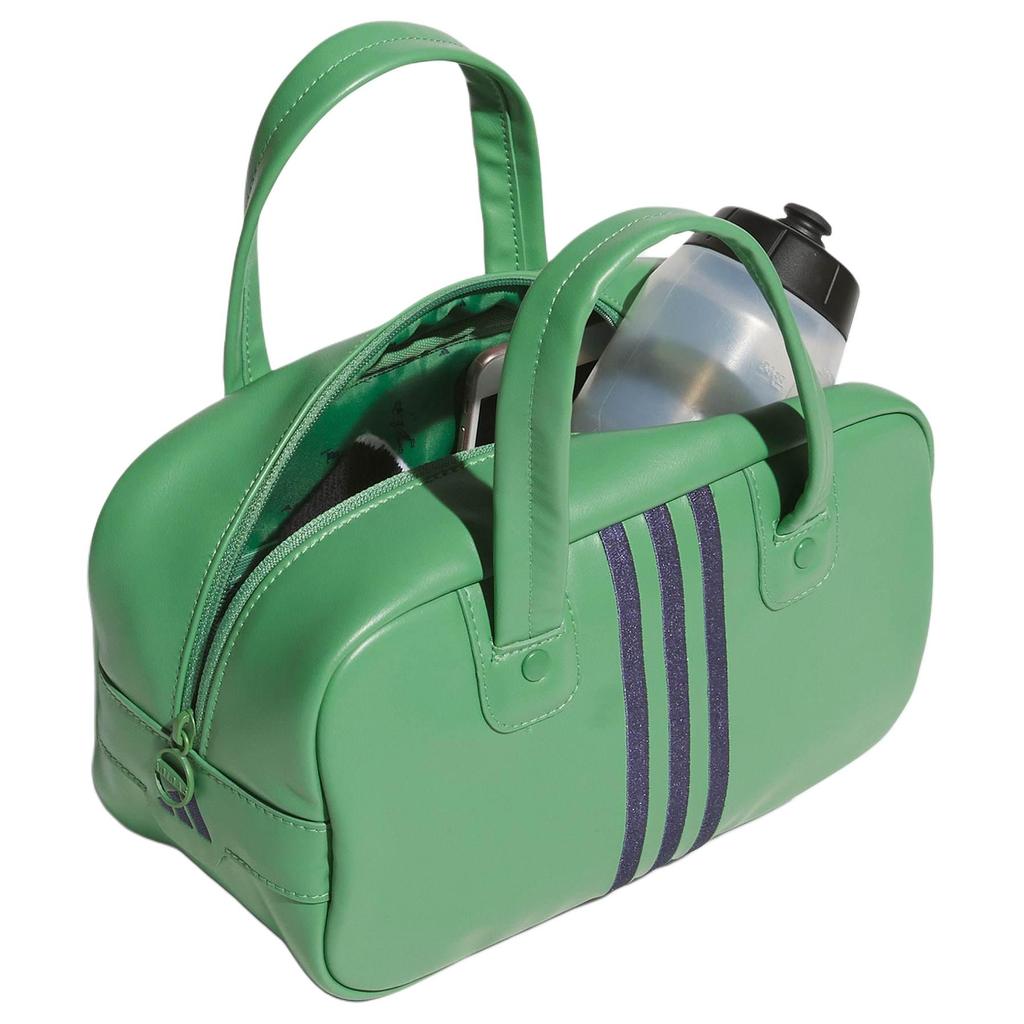 Adidas Polyurethane Handbag Small Size Unisex Green Adidas IS6276