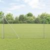 VidaXL Welded Wire Fence with 13 Pointed Posts 1.5x50 M Galvanized Steel 3352011