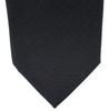 [FORMAL] Formal High-Quality Ceremonial Tie, Made in Japan, 100% Silk, for Weddings, Funerals, and Other Occasions, Black - 3