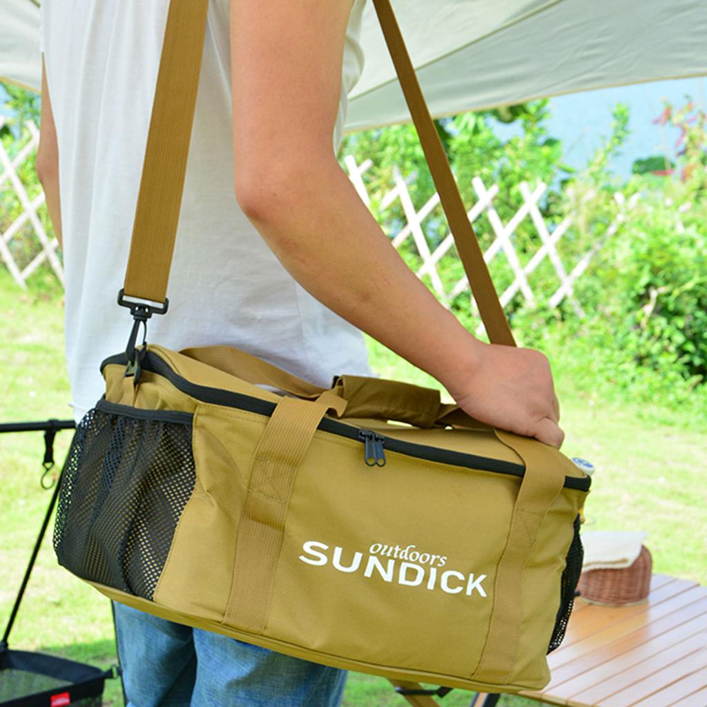 Lunch Cooler Tote Leakproof Beach Cooler with Shoulder Strap Portable Tote Soft for Beach Camping Kayaking Travel and Road Trips