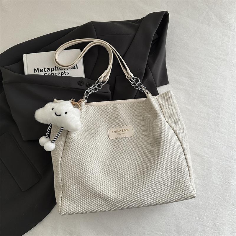 

Французская нишевая сумка, ощущение тоут-сумки, 2025, новая, модная, большая сумка, женская сумка, универсальная, повседневная, на плечо, новая