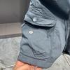 2025 Summer Men's Casual Stretchy Loose Workwear Shorts with Multiple Pockets, Five-Point Length.